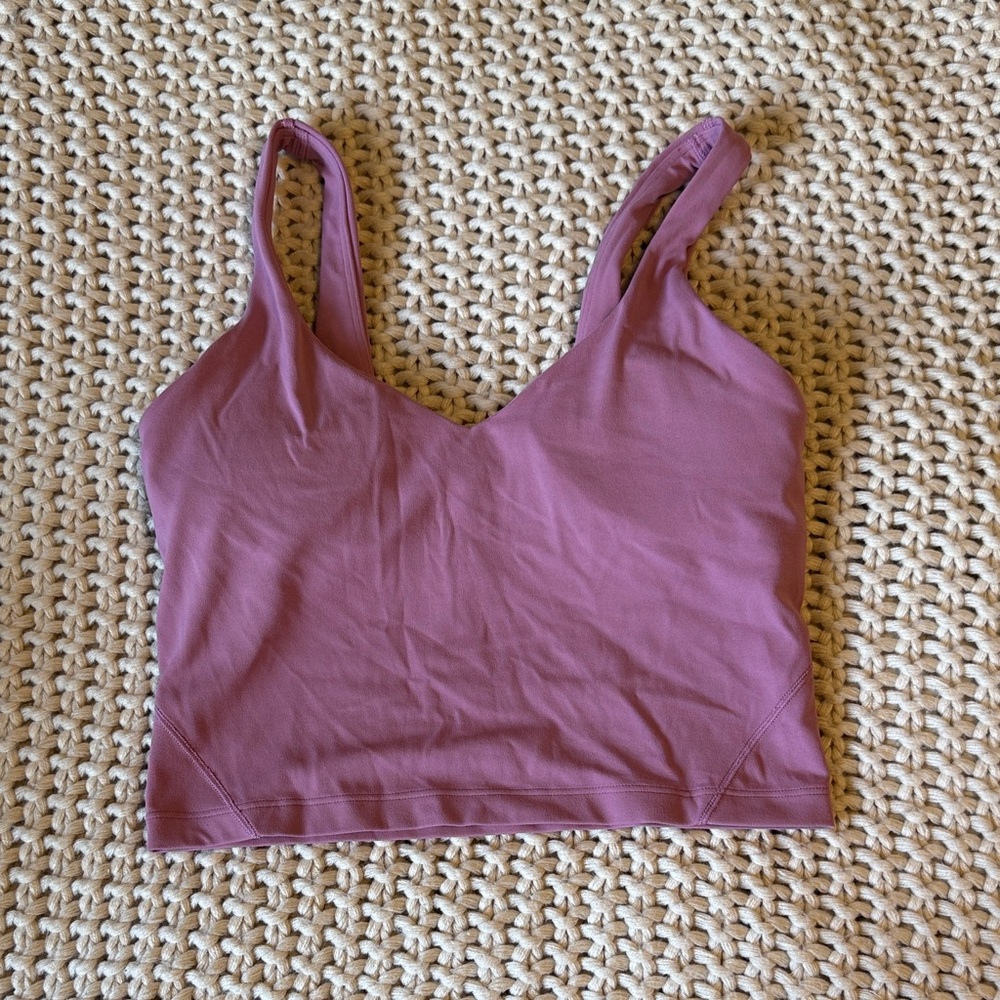 lululemon athletica Purple Tank Top